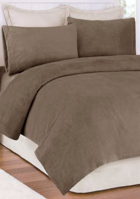 cozy spun king sheet set fitted 78 in.x 80 in