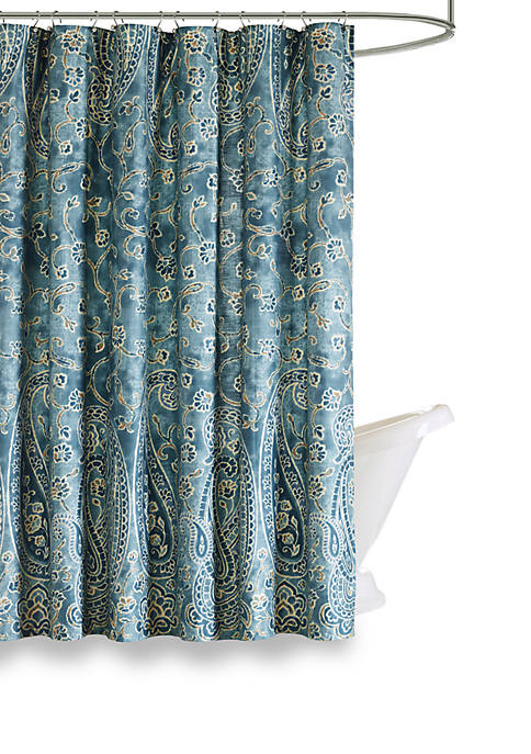 Madison Park Isla Cotton Printed Shower Curtain Belk