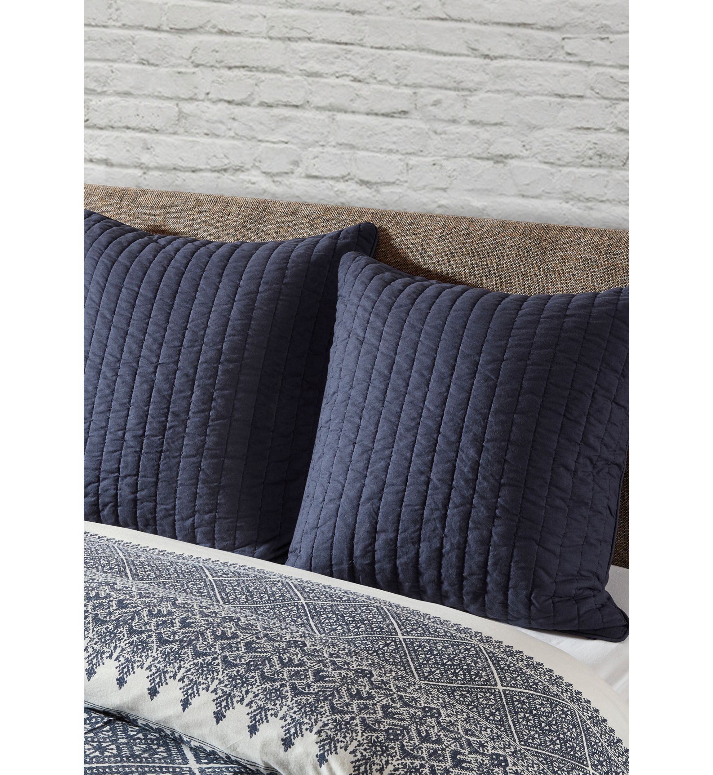 Camila Cotton Quilted Euro Sham