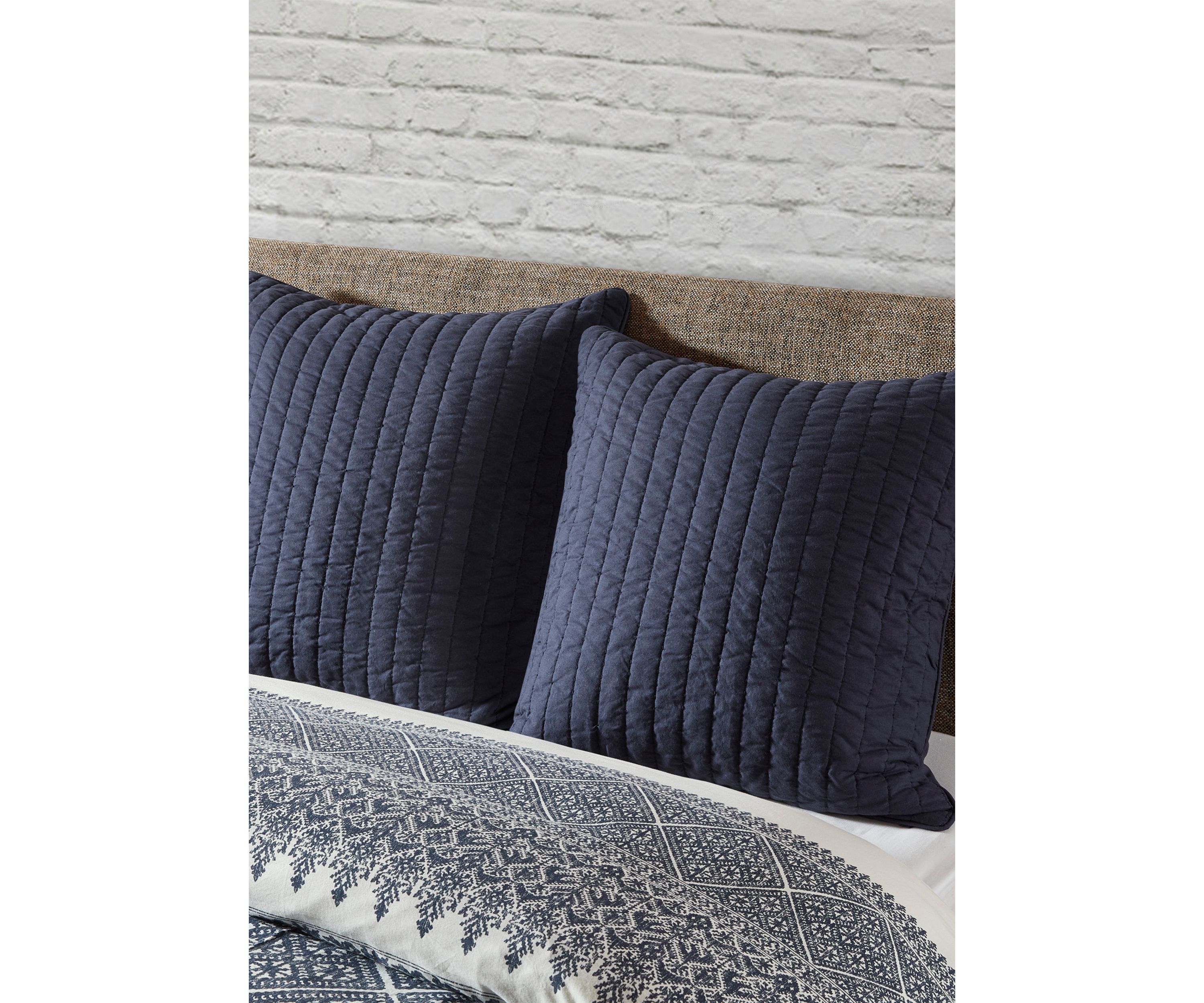 Camila Cotton Quilted Euro Sham