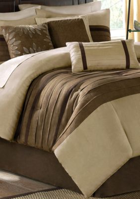Madison Park Palmer Comforter Set Natural Belk