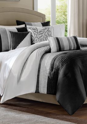 lola gray yellow 6 piece king duvet set 104 in.x 92 in