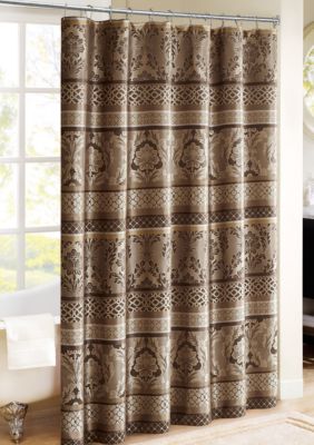 Madison Park Bellagio Jacquard Shower Curtain Belk