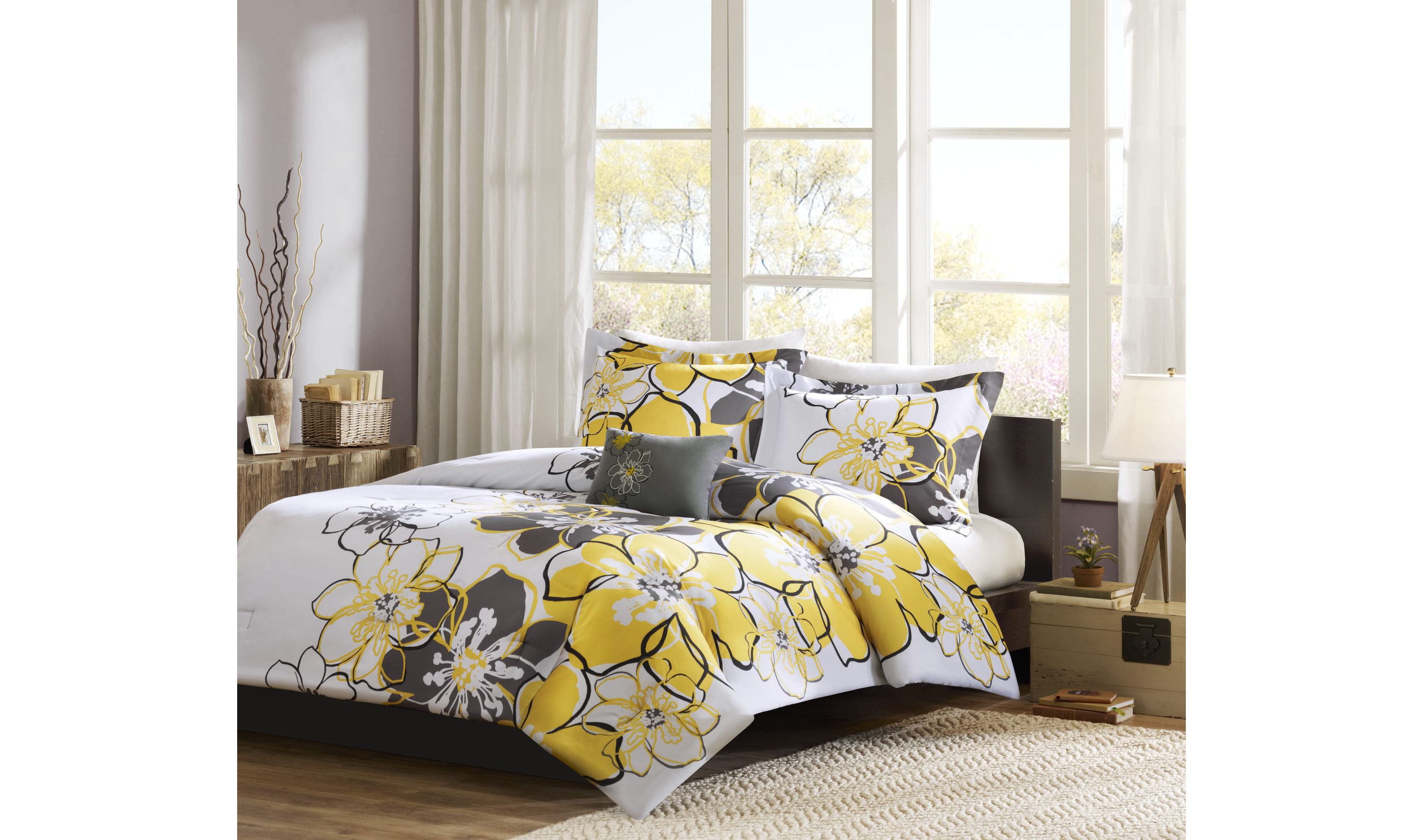 Allison Floral Comforter Set