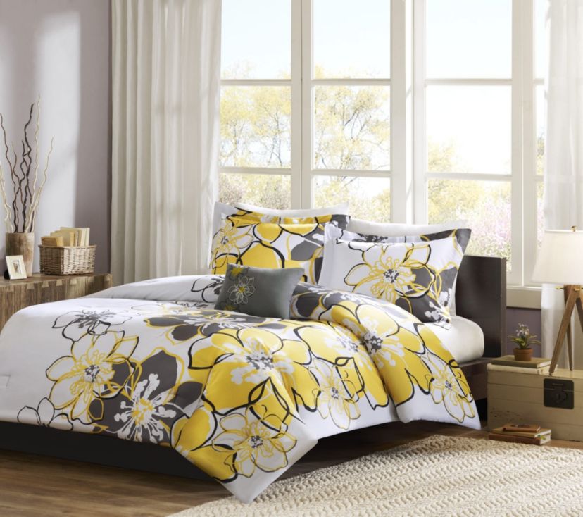 Allison Floral Comforter Set
