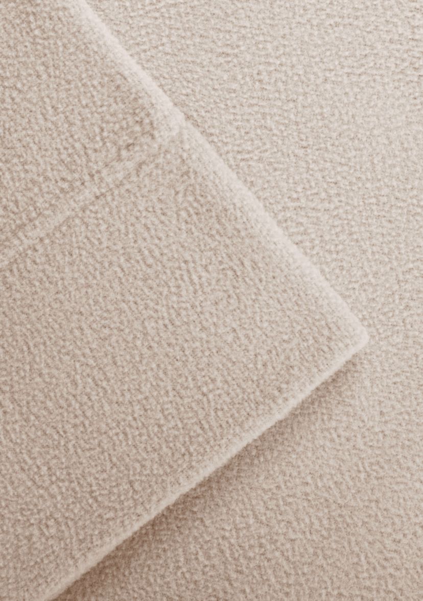 Micro Fleece Twin Sheet Set - Fitted 39-in. x 75-in.