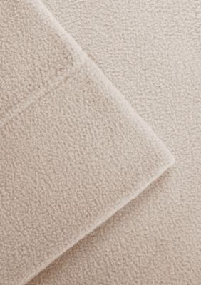 90Â° by Design Lab Micro Fleece Queen Sheet Set - Fitted 60-in. x 80-in
