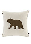 Bear Square Berber Pillow