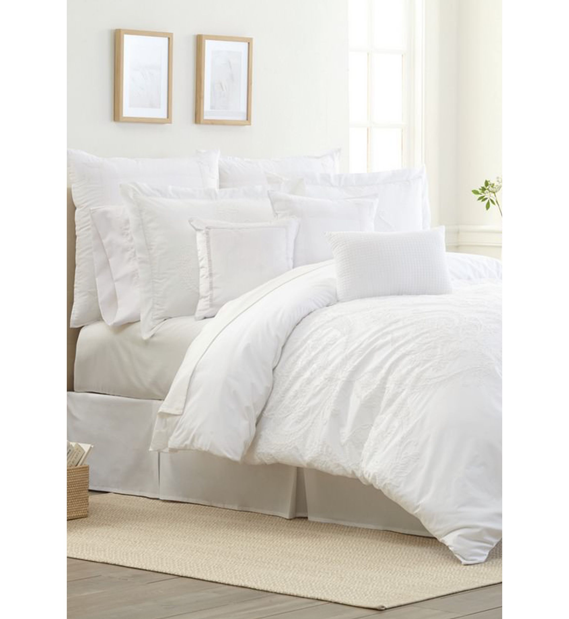 Messina Damask 4 Piece Comforter Set