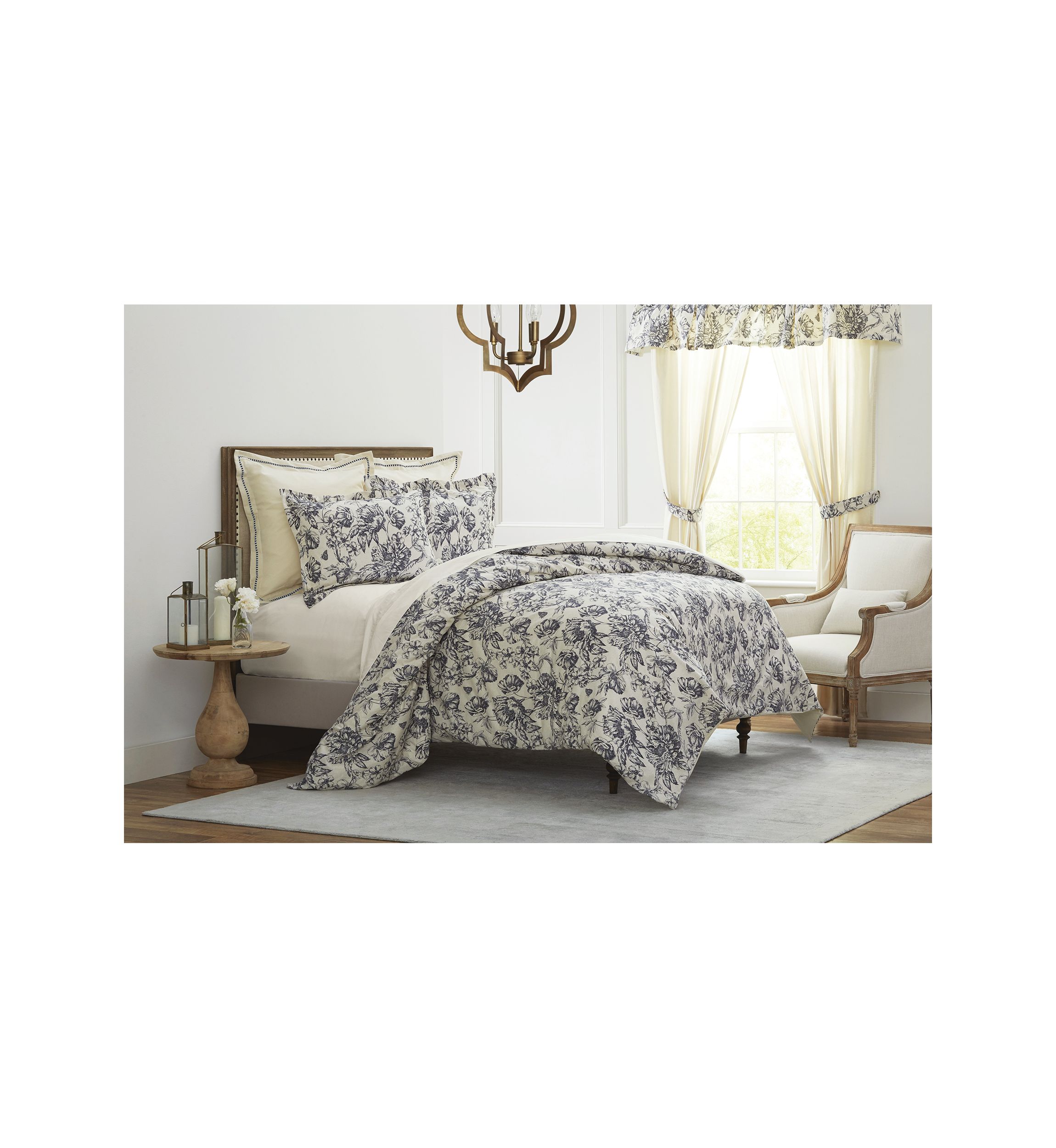 Floral Comforter Set