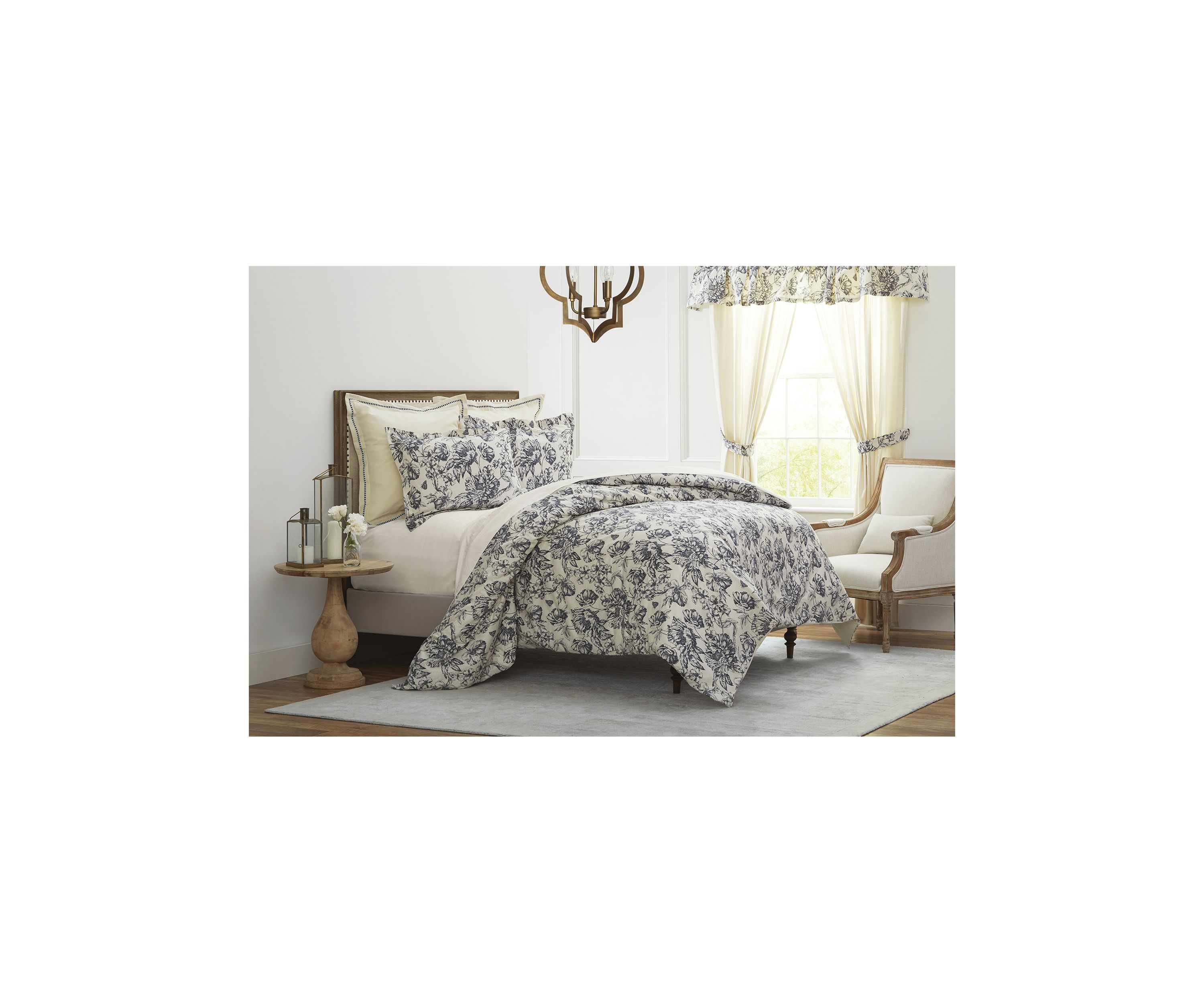 Floral Comforter Set