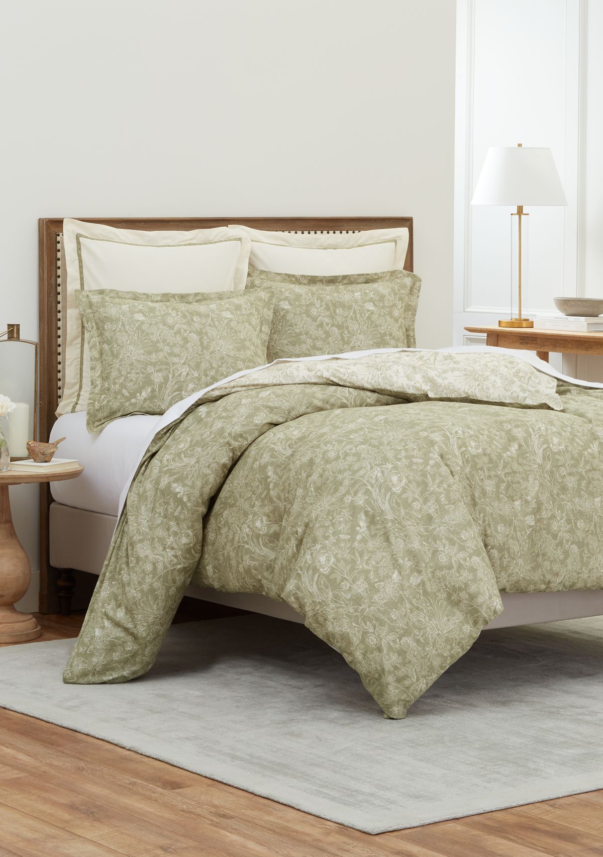 Spring Symphony Green Comforter Set