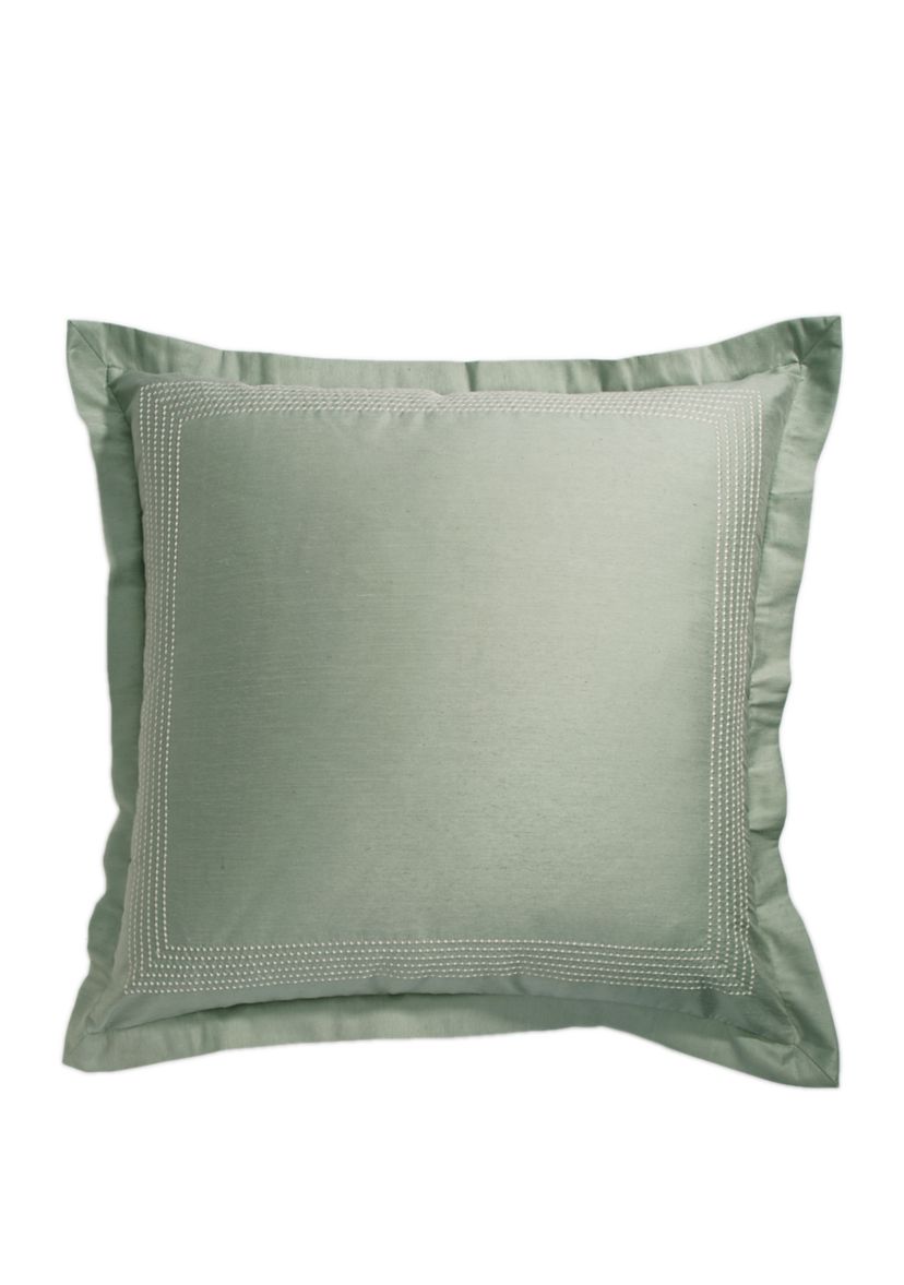 26 in x 26 in Gardenia Euro Sham