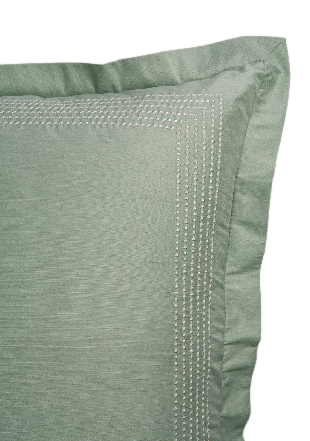 26 in x 26 in Gardenia Euro Sham