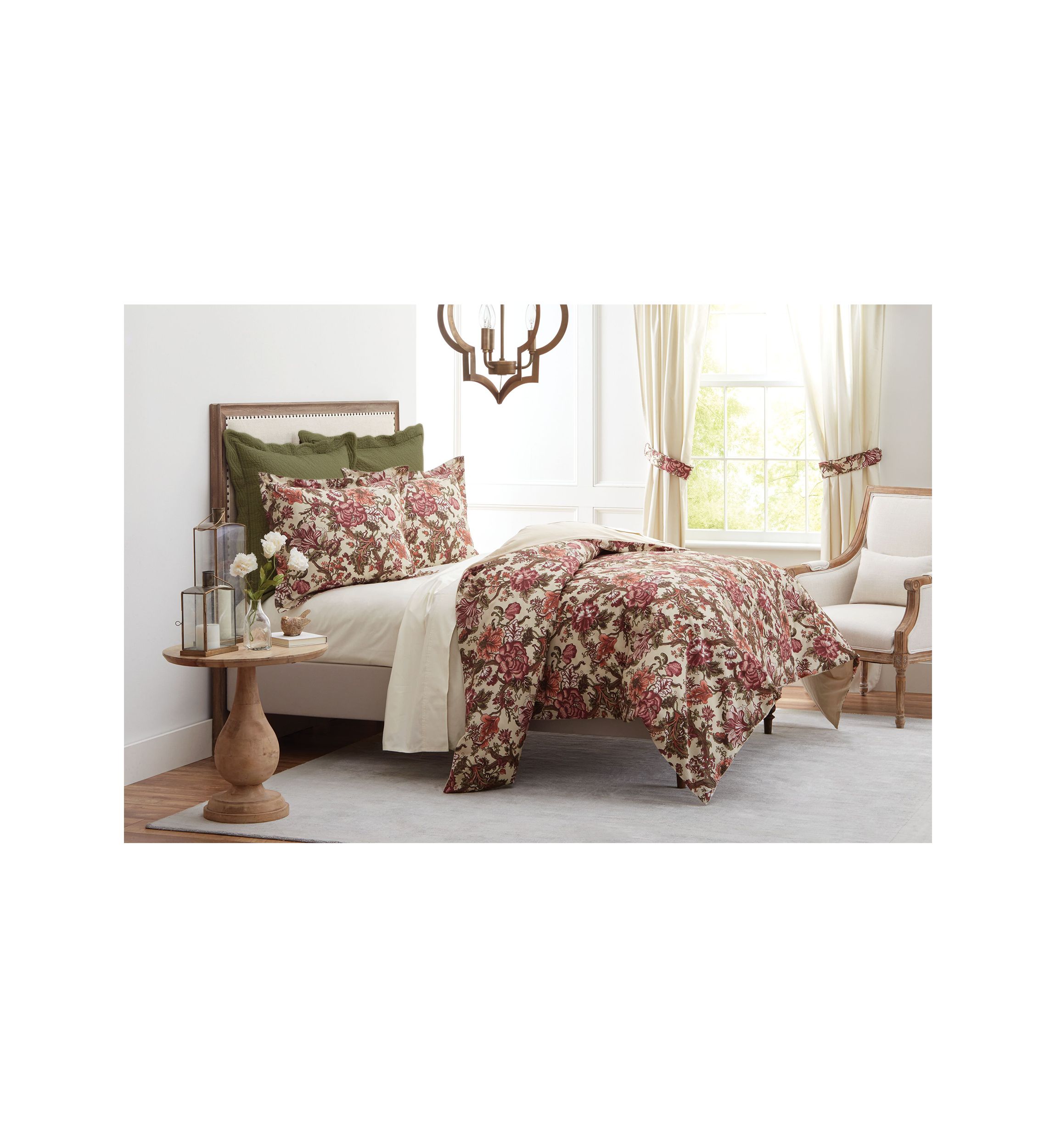 Rosarian 3 Piece Comforter Set