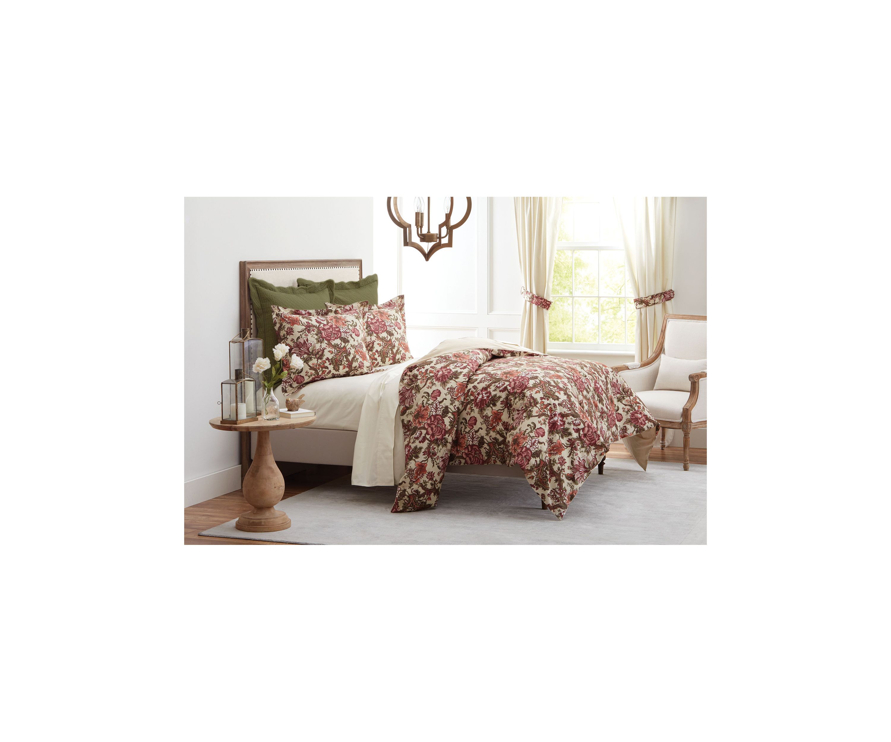 Rosarian 3 Piece Comforter Set