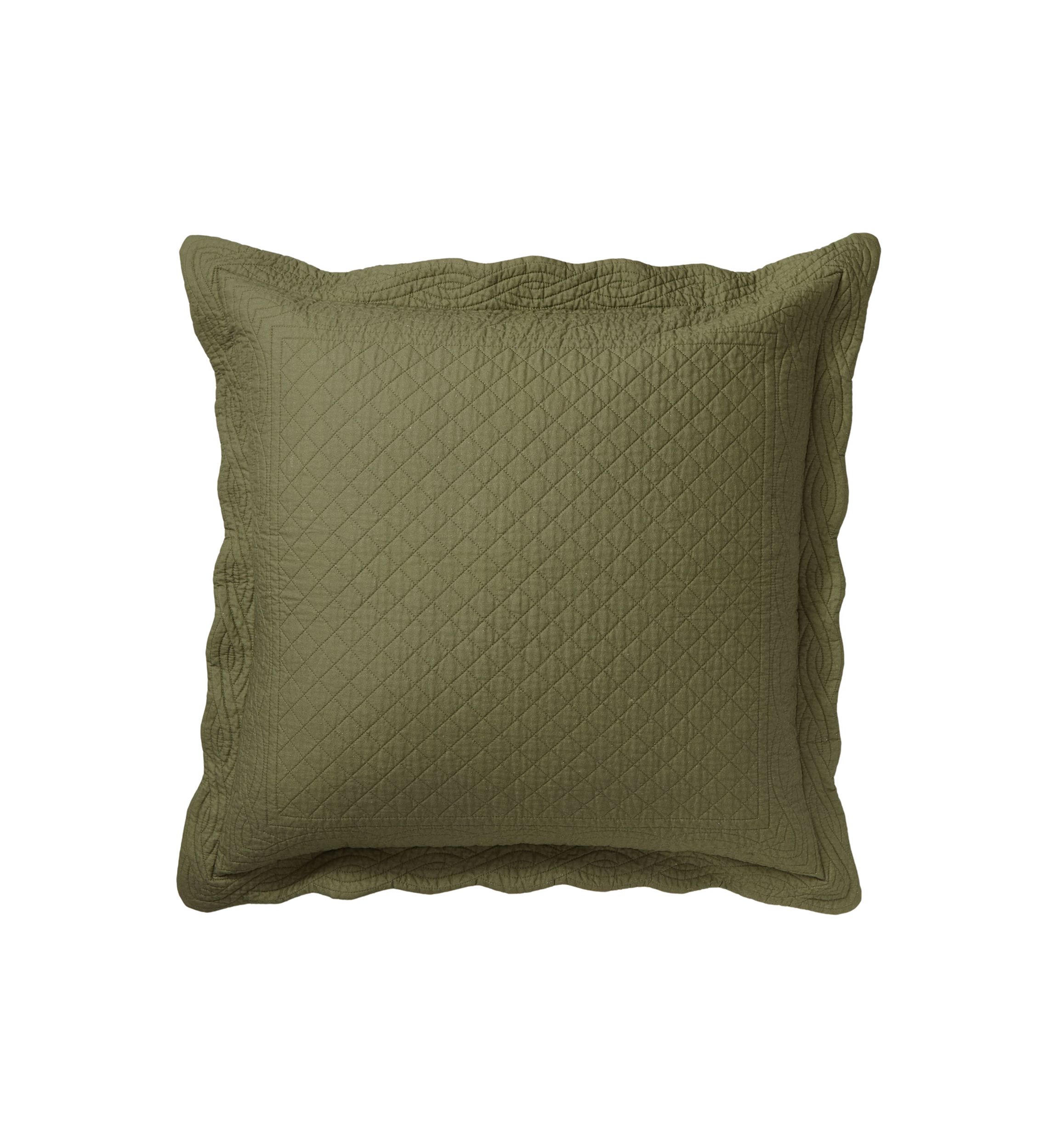 Floral Print Euro Sham