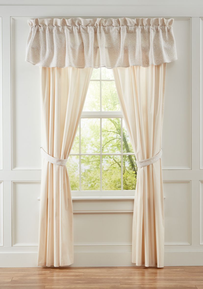 Jacquard Valance 