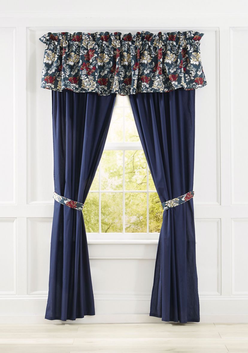 Vieran Drapery Pair with Tie Backs