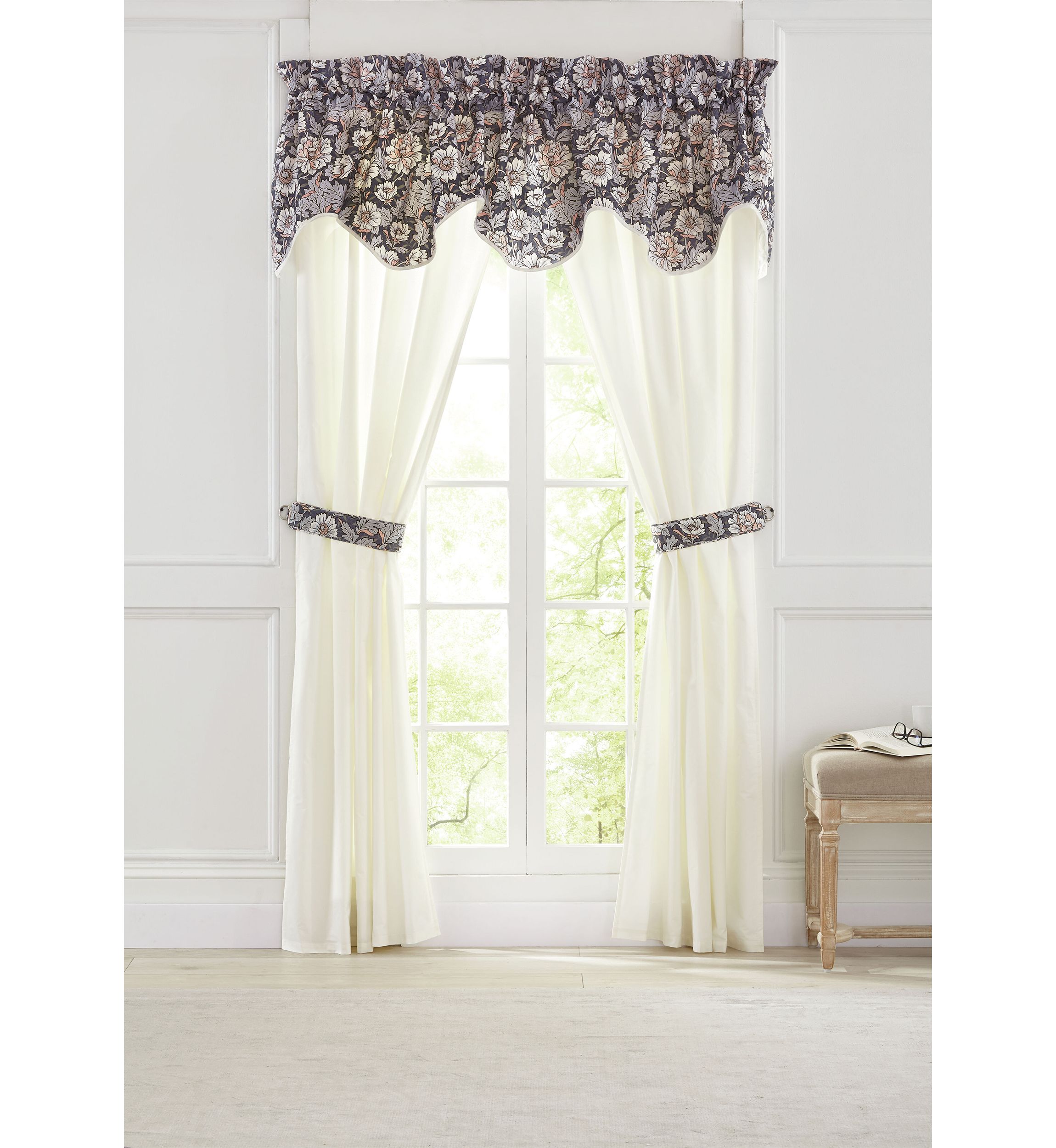 Harvest Bouquet Valance