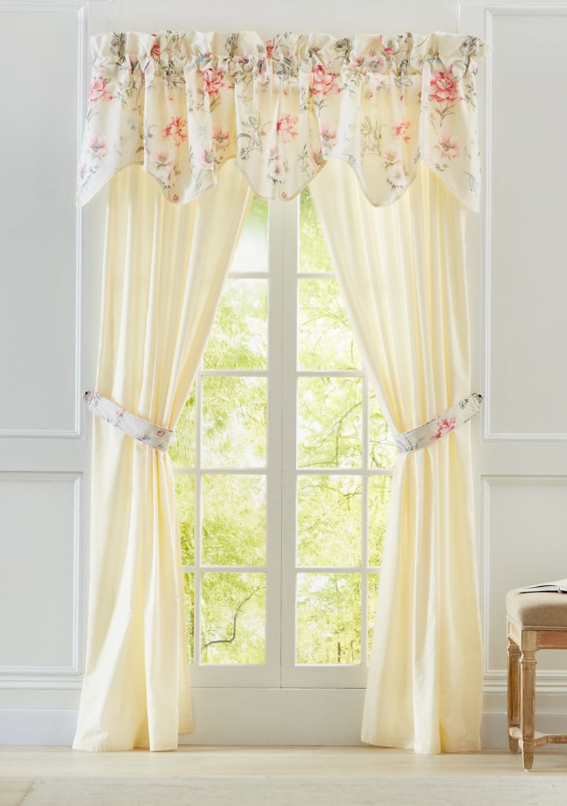 Fiore Drapery Pair with Tie Backs
