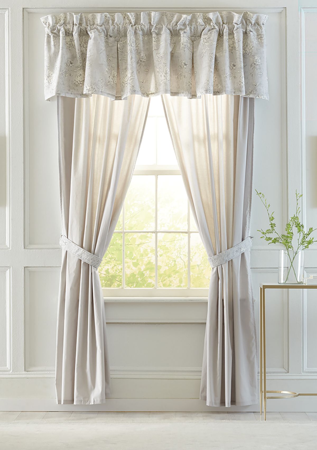 Quintessence Drapery Pair with Tie Backs