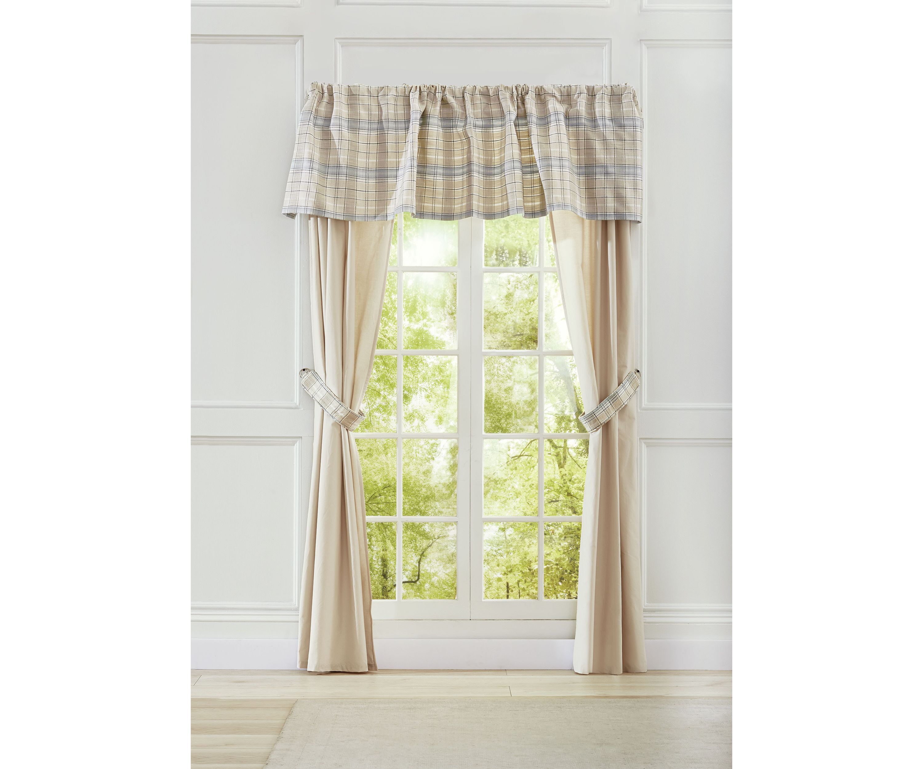 Woodland Drapery Pair with Tie Backs