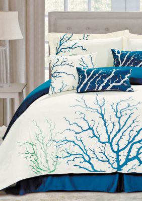 Panama Jack Coral Blue Comforter Set Belk