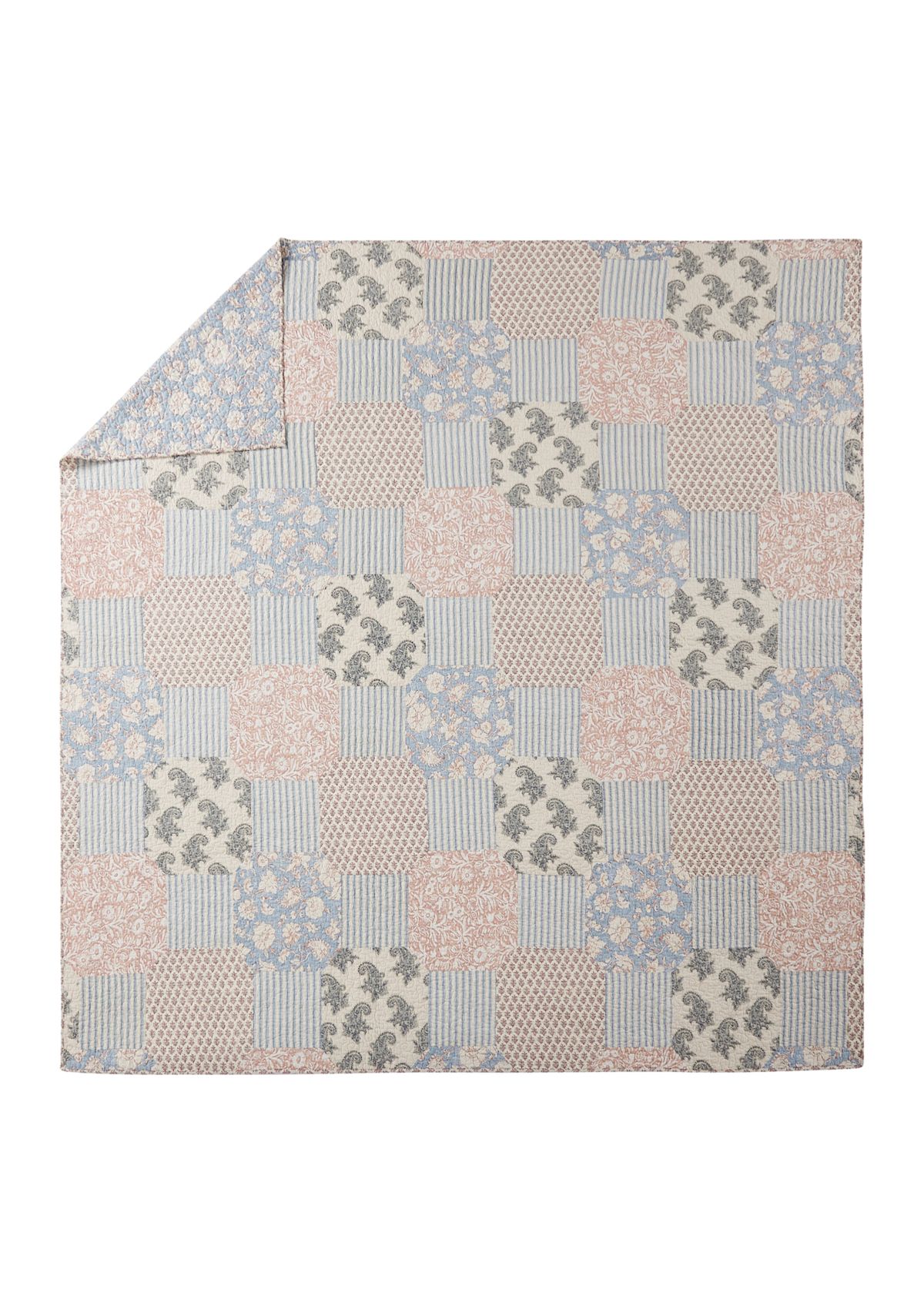 Provencal Rose 3-Piece Quilt Set