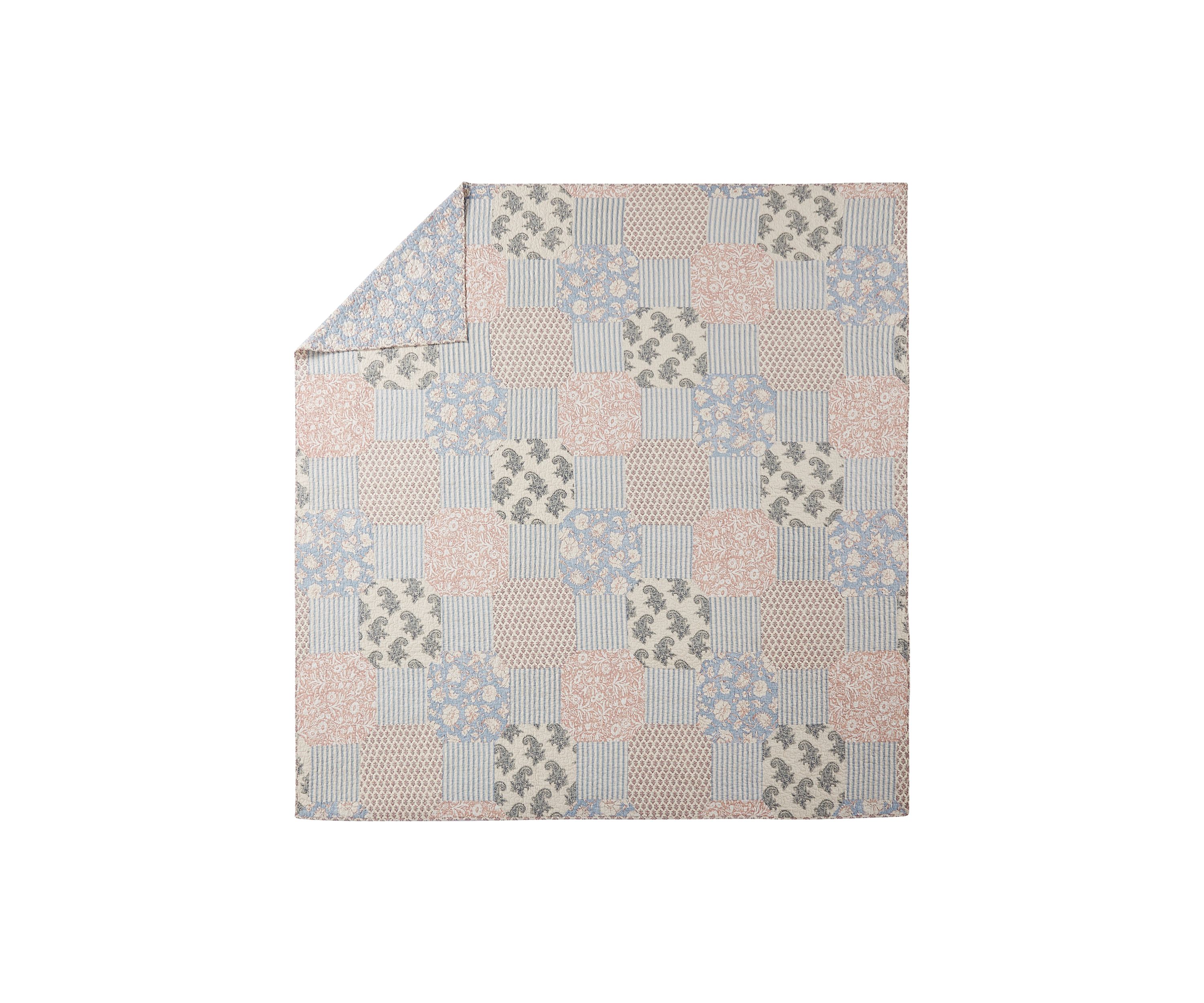 Provencal Rose 3-Piece Quilt Set