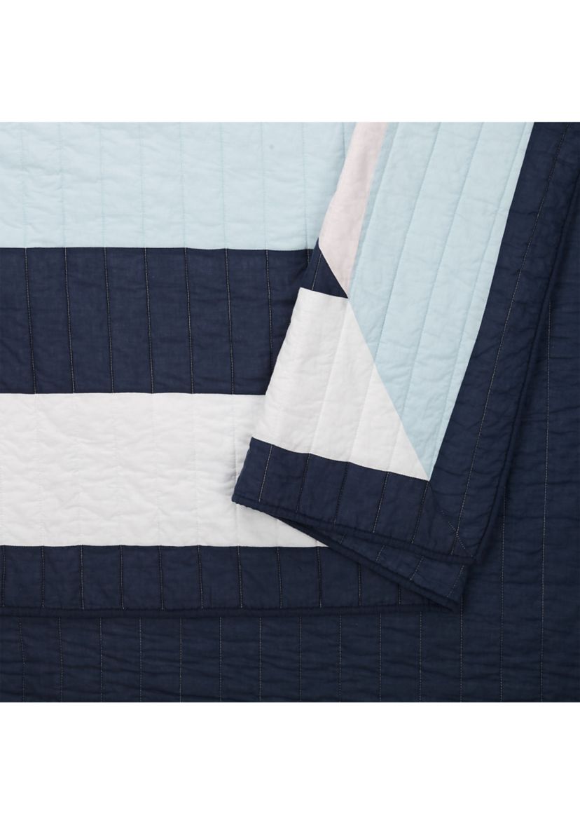 Diamond Patchwork Quilt Set by Ampersand Design Studio