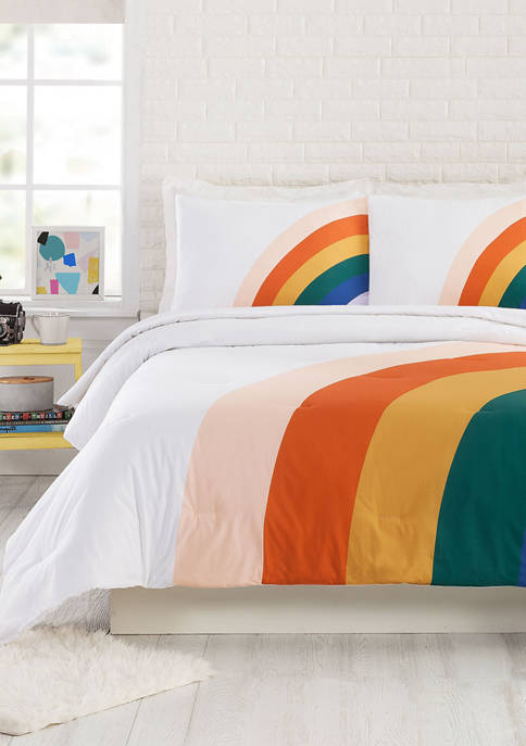 Makers Collective Rainbow Comforter Set