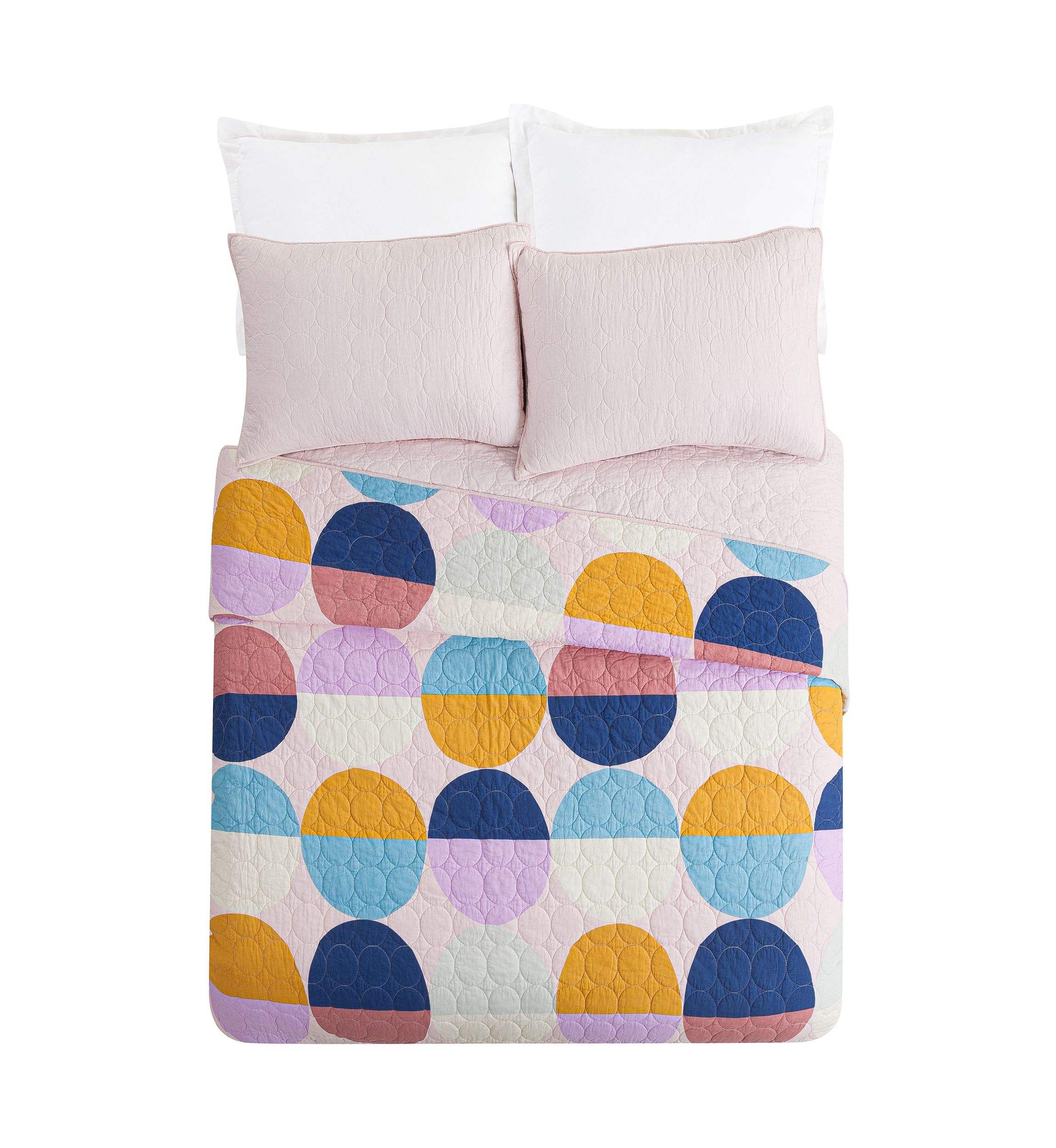 Circles Quilt Set by Ampersand Design Studio
