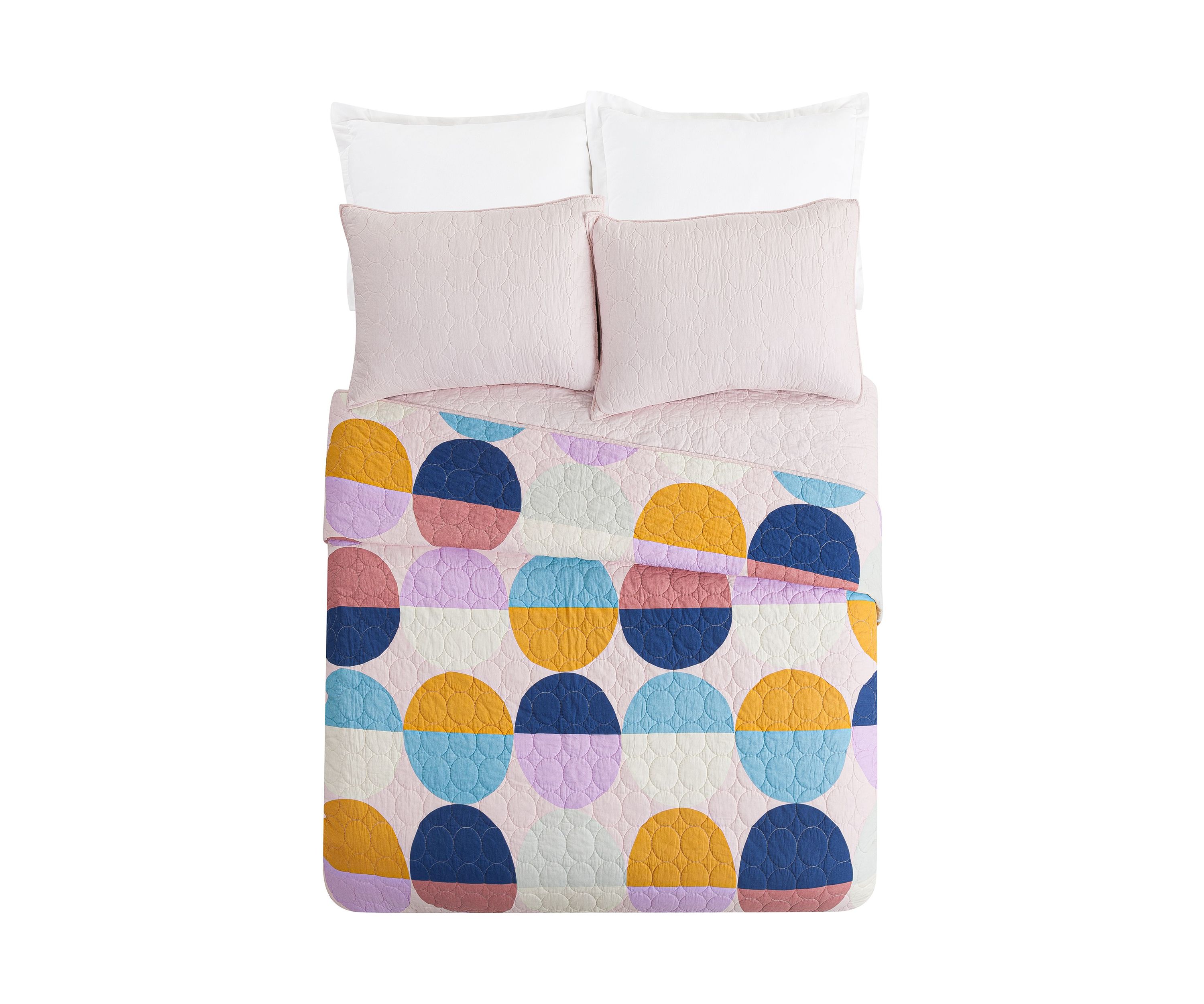 Circles Quilt Set by Ampersand Design Studio