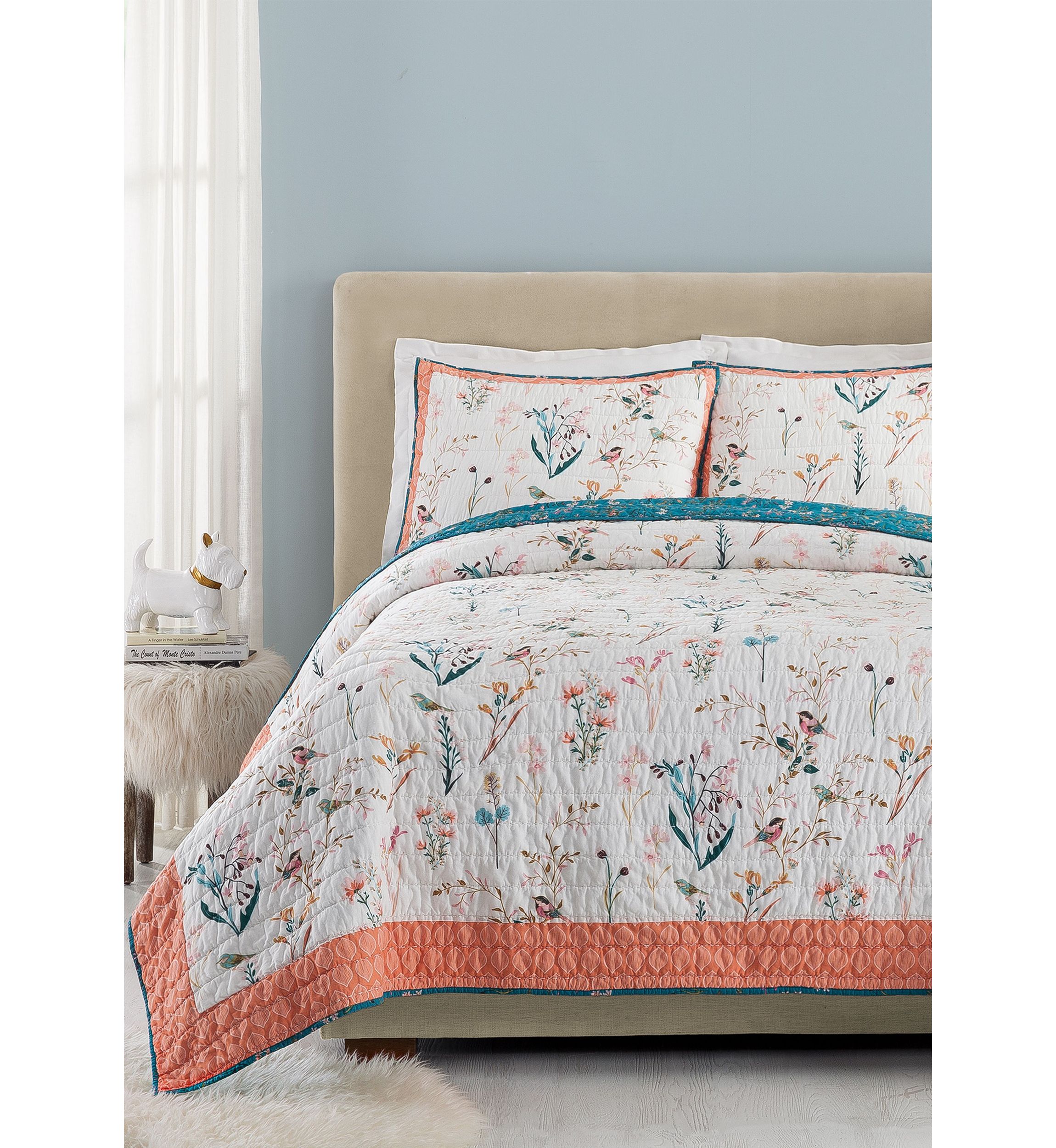 English Garden Quilt Set by Teresa Chan