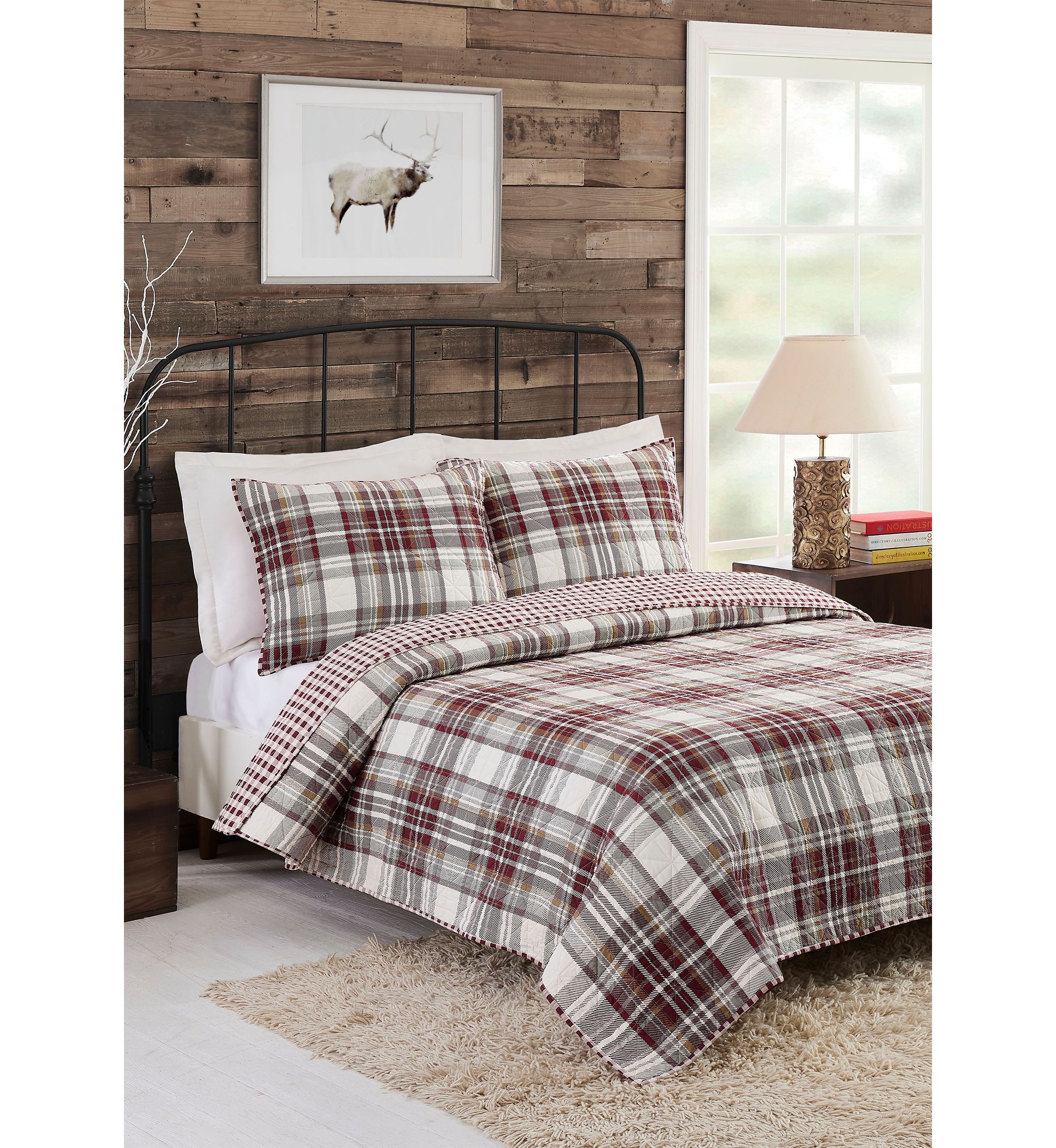 Camden Plaid Quilt Set