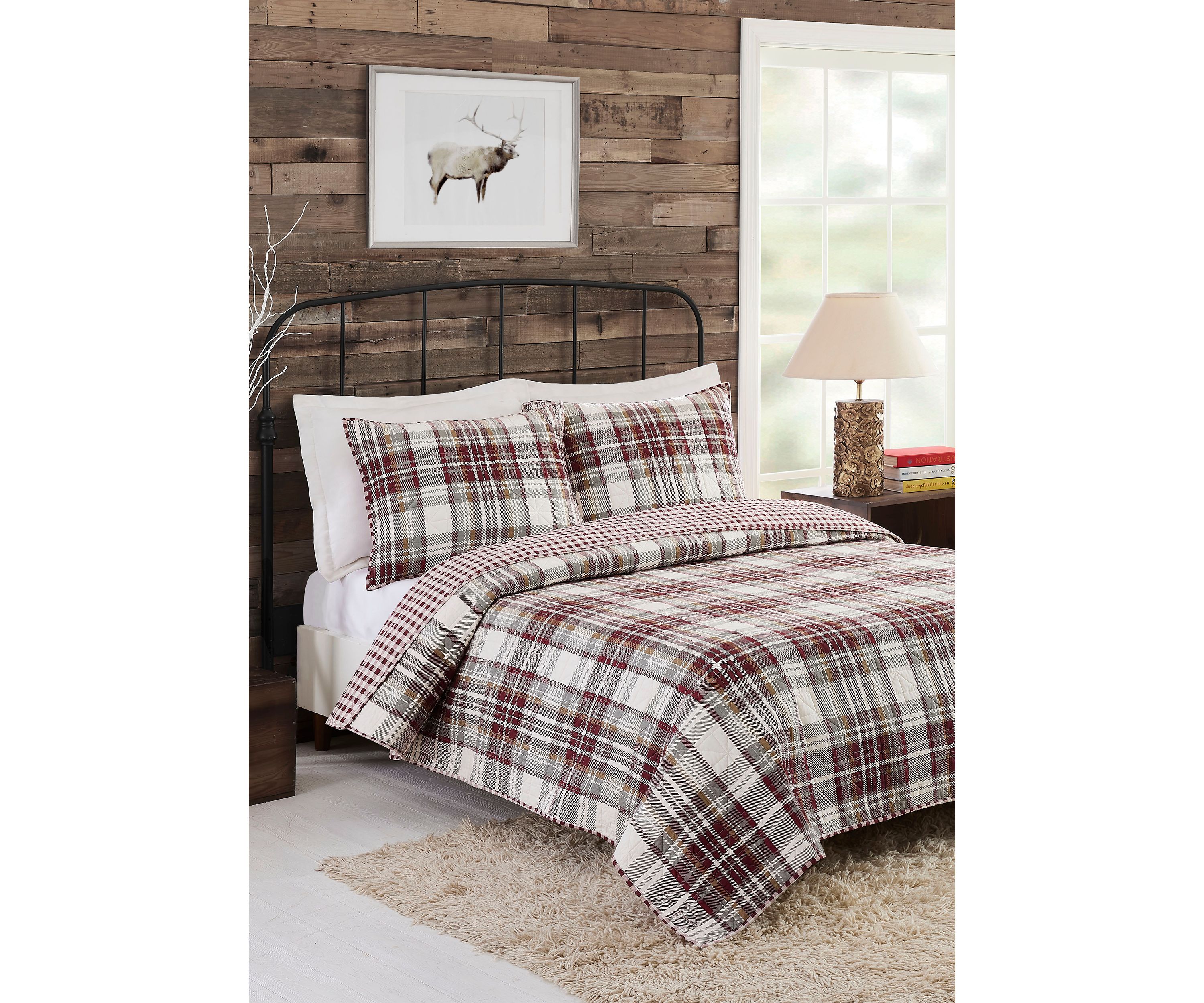 Camden Plaid Quilt Set