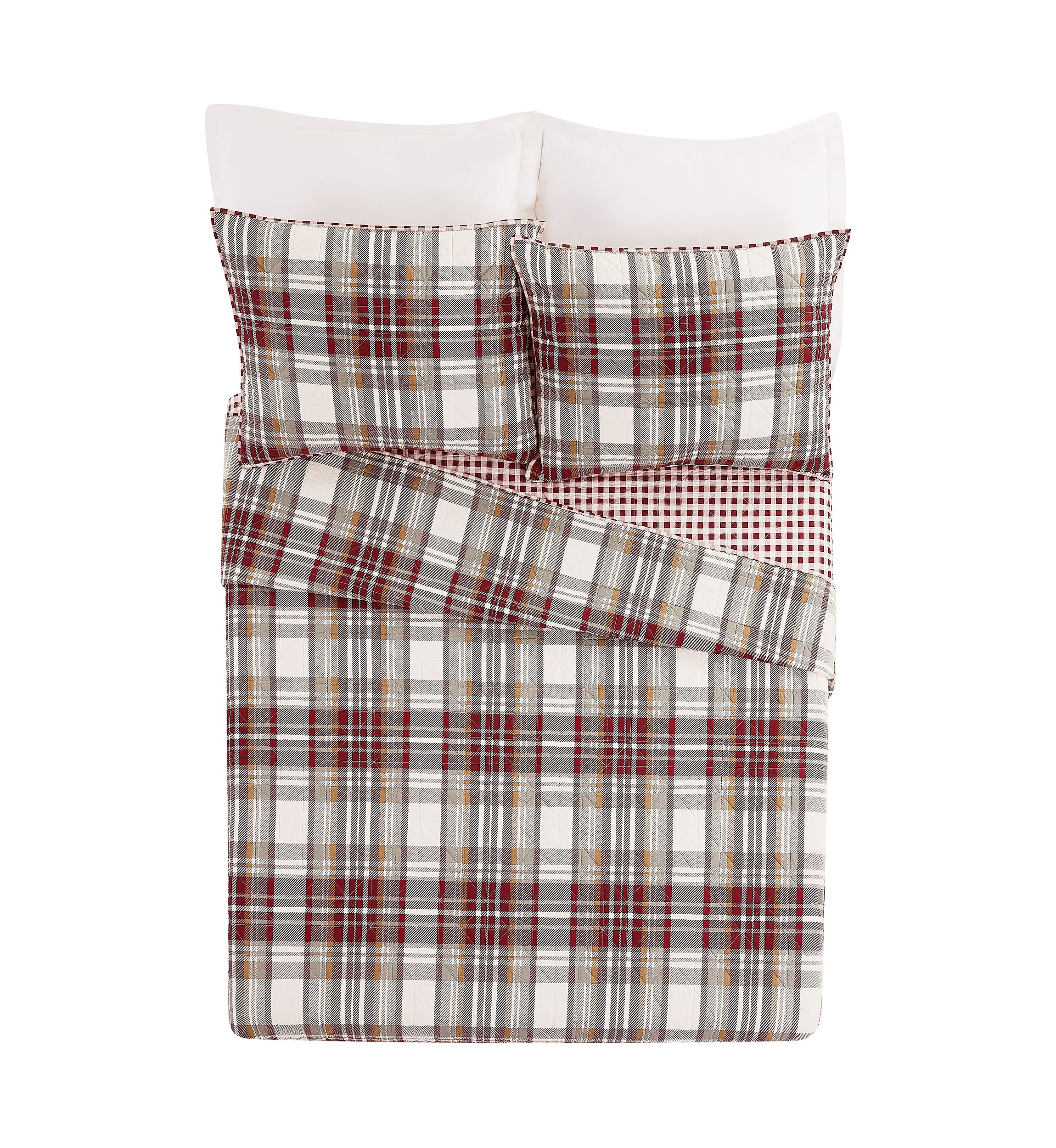 Camden Plaid Quilt Set