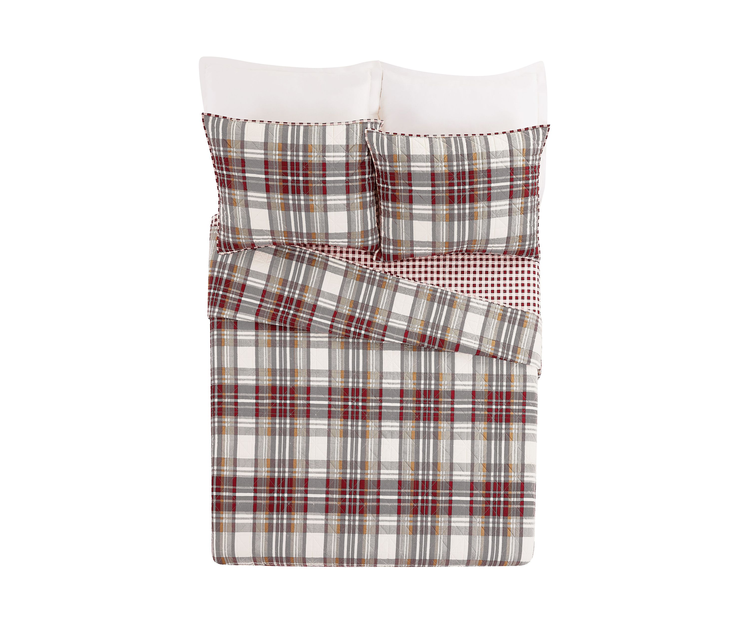 Camden Plaid Quilt Set