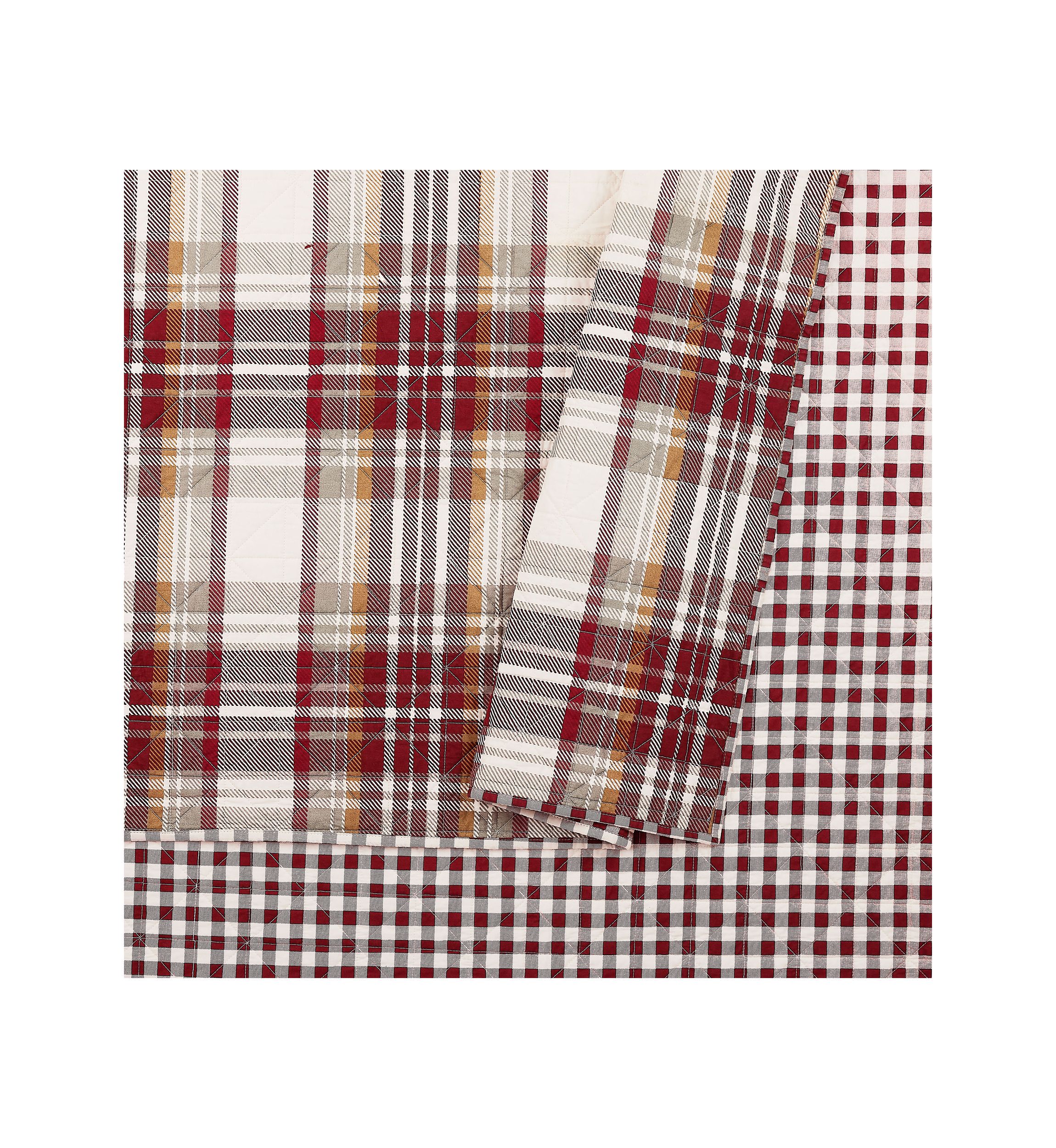 Camden Plaid Quilt Set