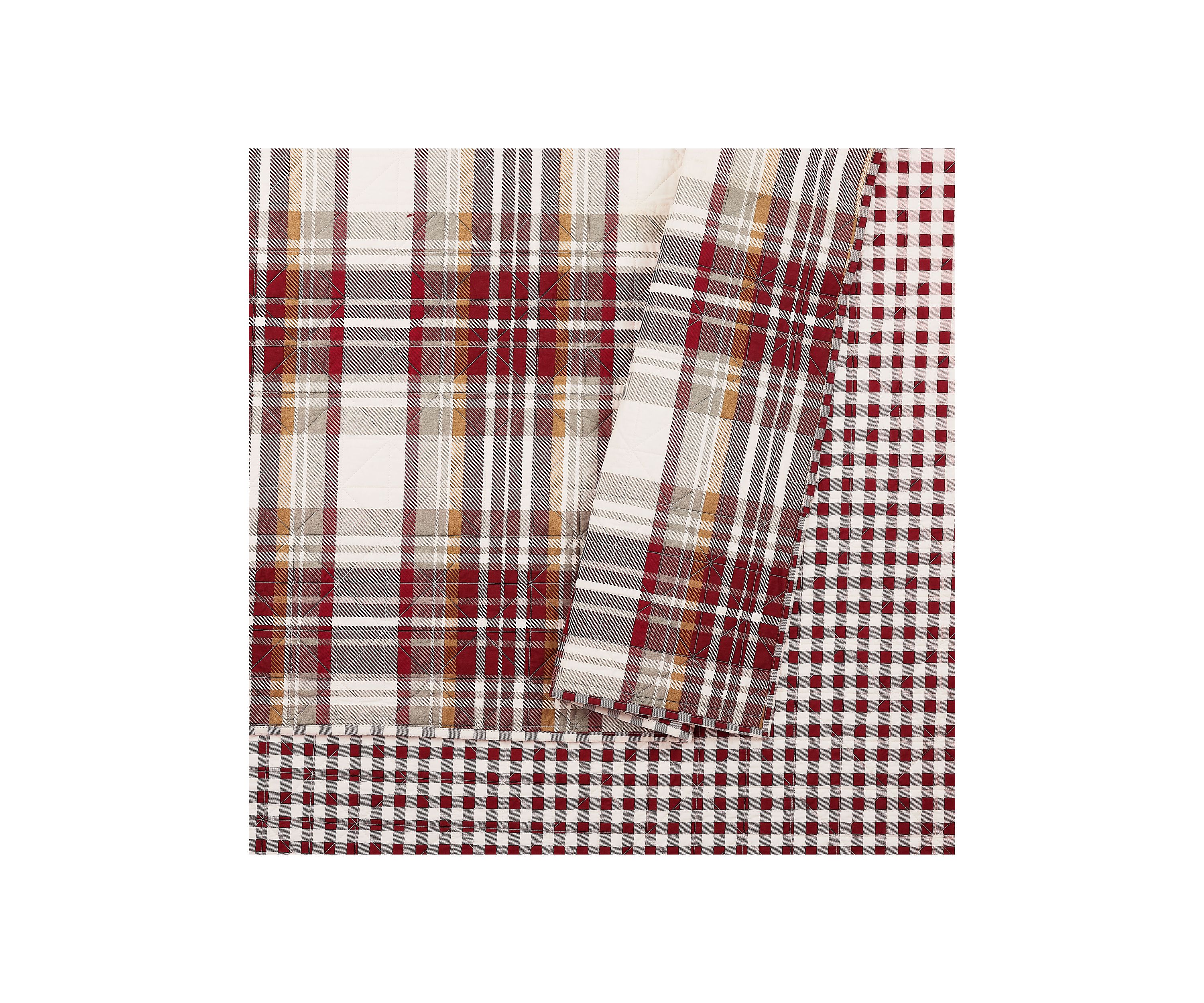 Camden Plaid Quilt Set