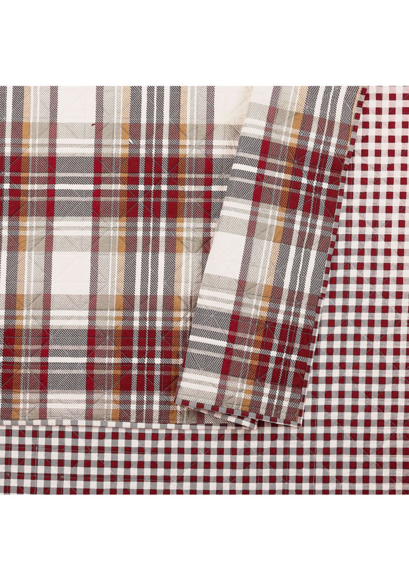 Camden Plaid Quilt Set