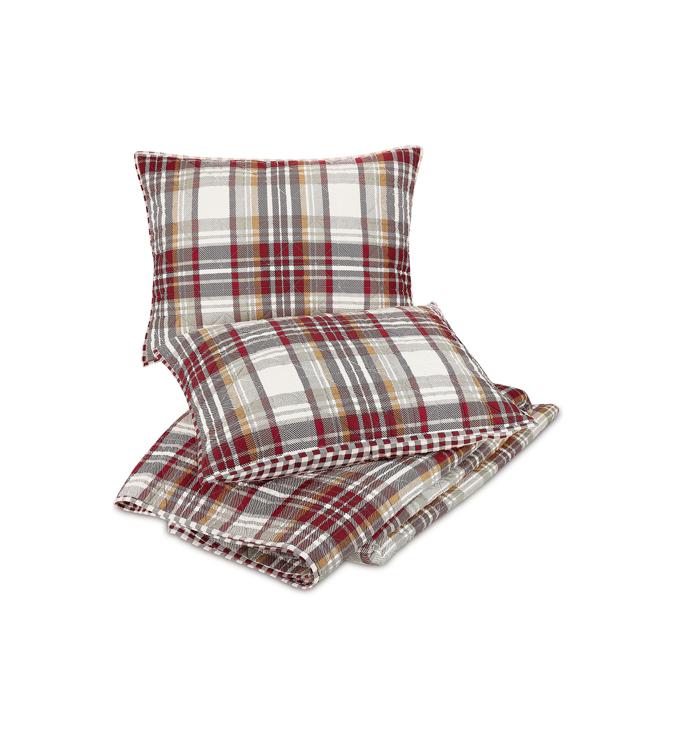 Camden Plaid Quilt Set