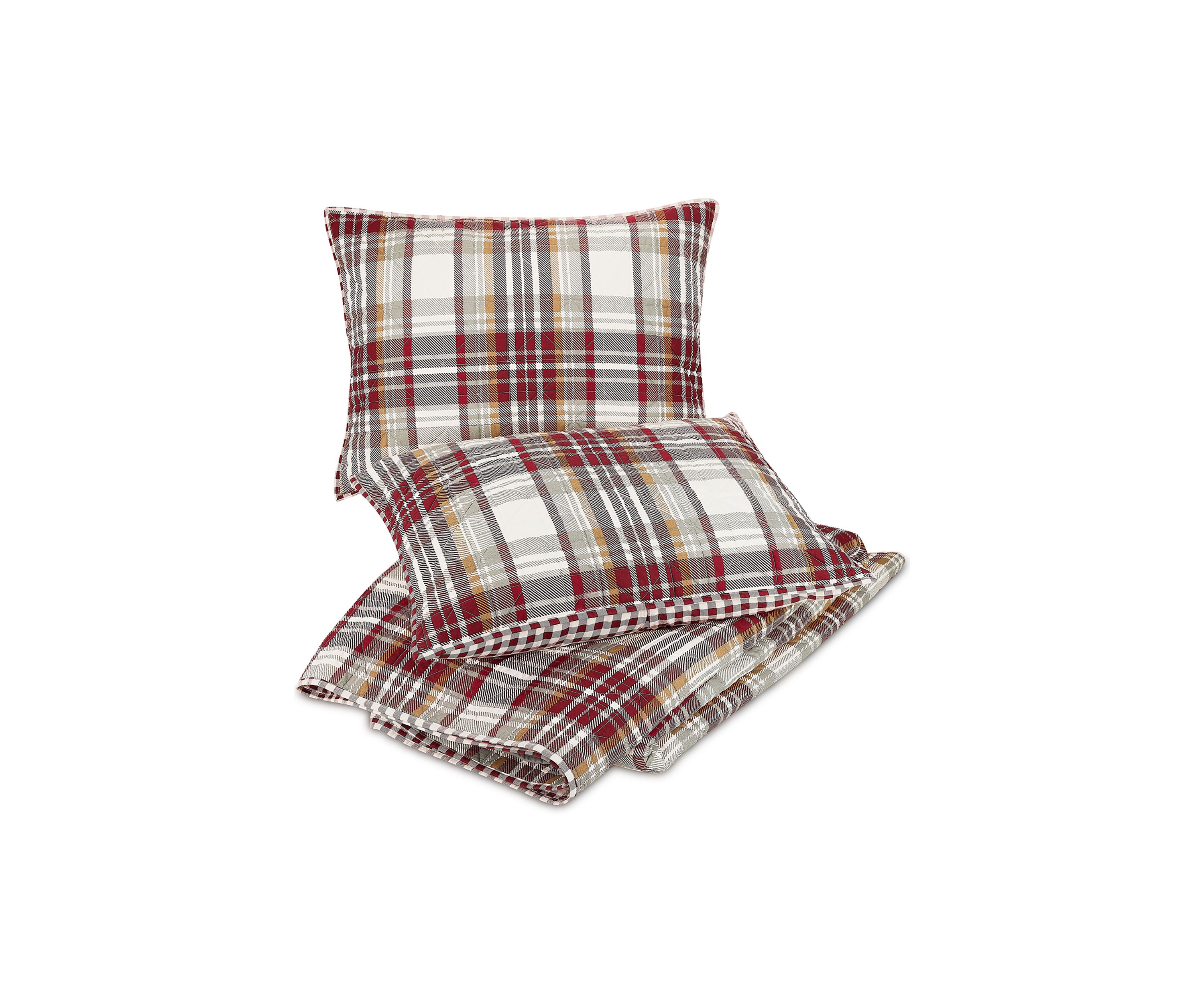 Camden Plaid Quilt Set