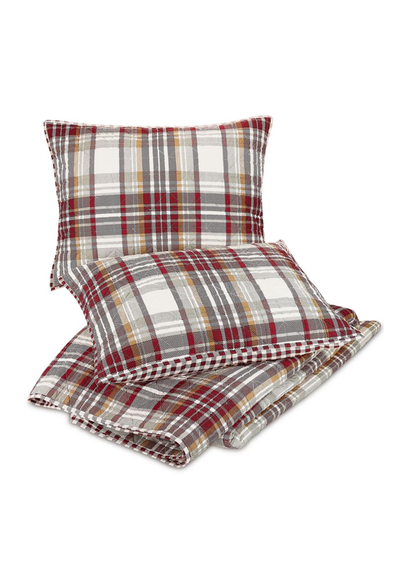 Camden Plaid Quilt Set