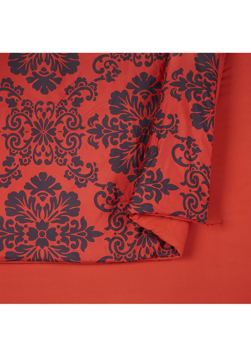 Damask Medallion Comforter Set