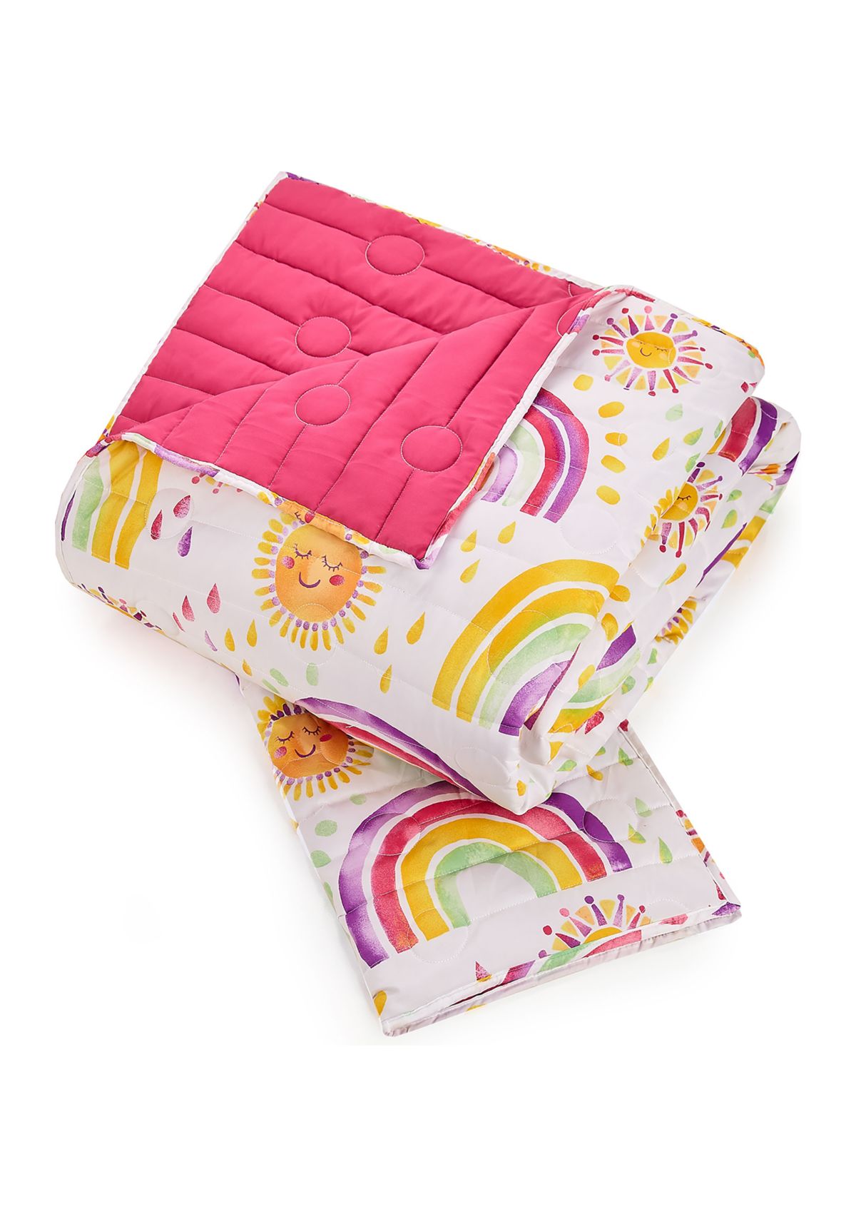 Rainbows and Sun Quilt Set