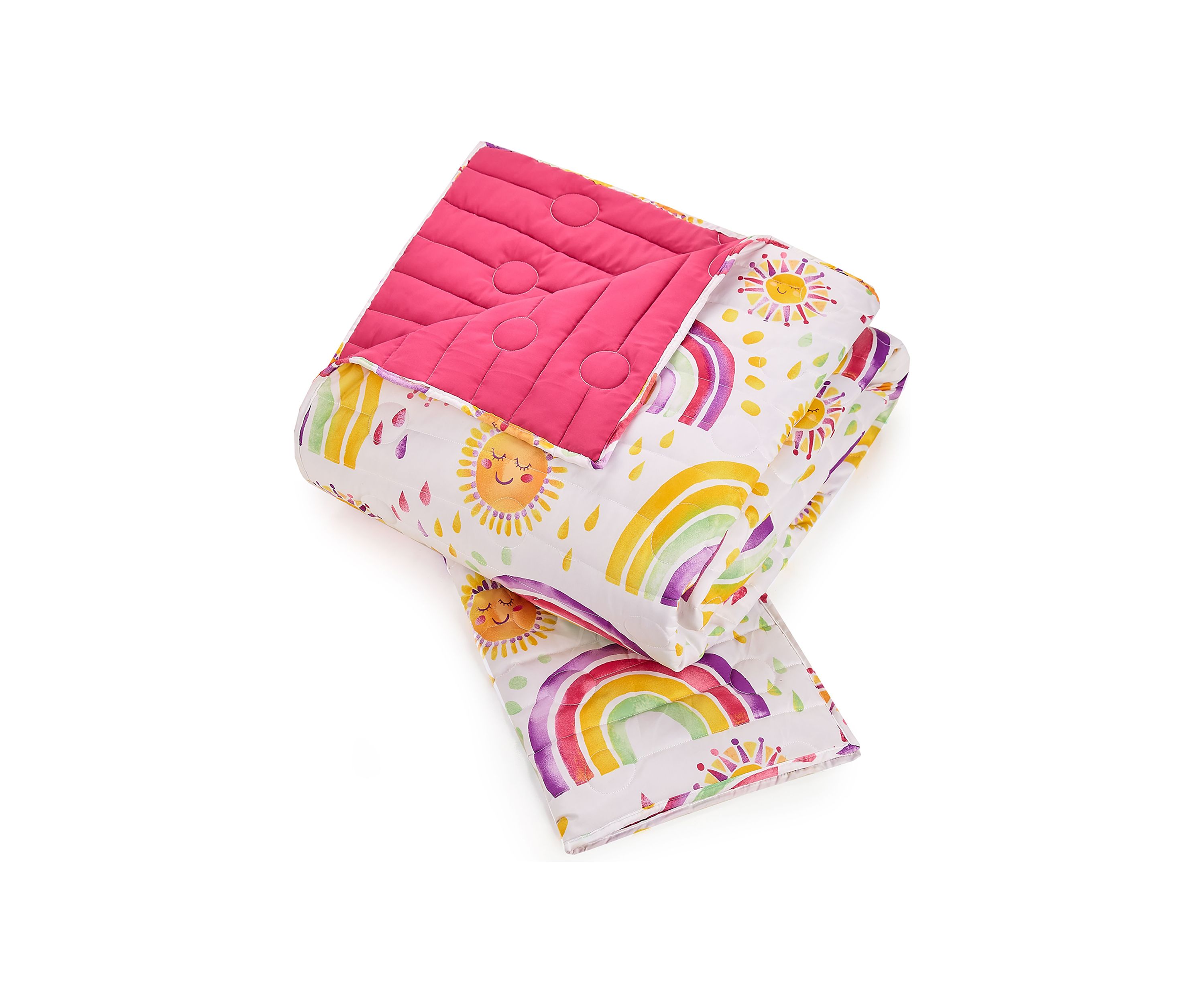 Rainbows and Sun Quilt Set