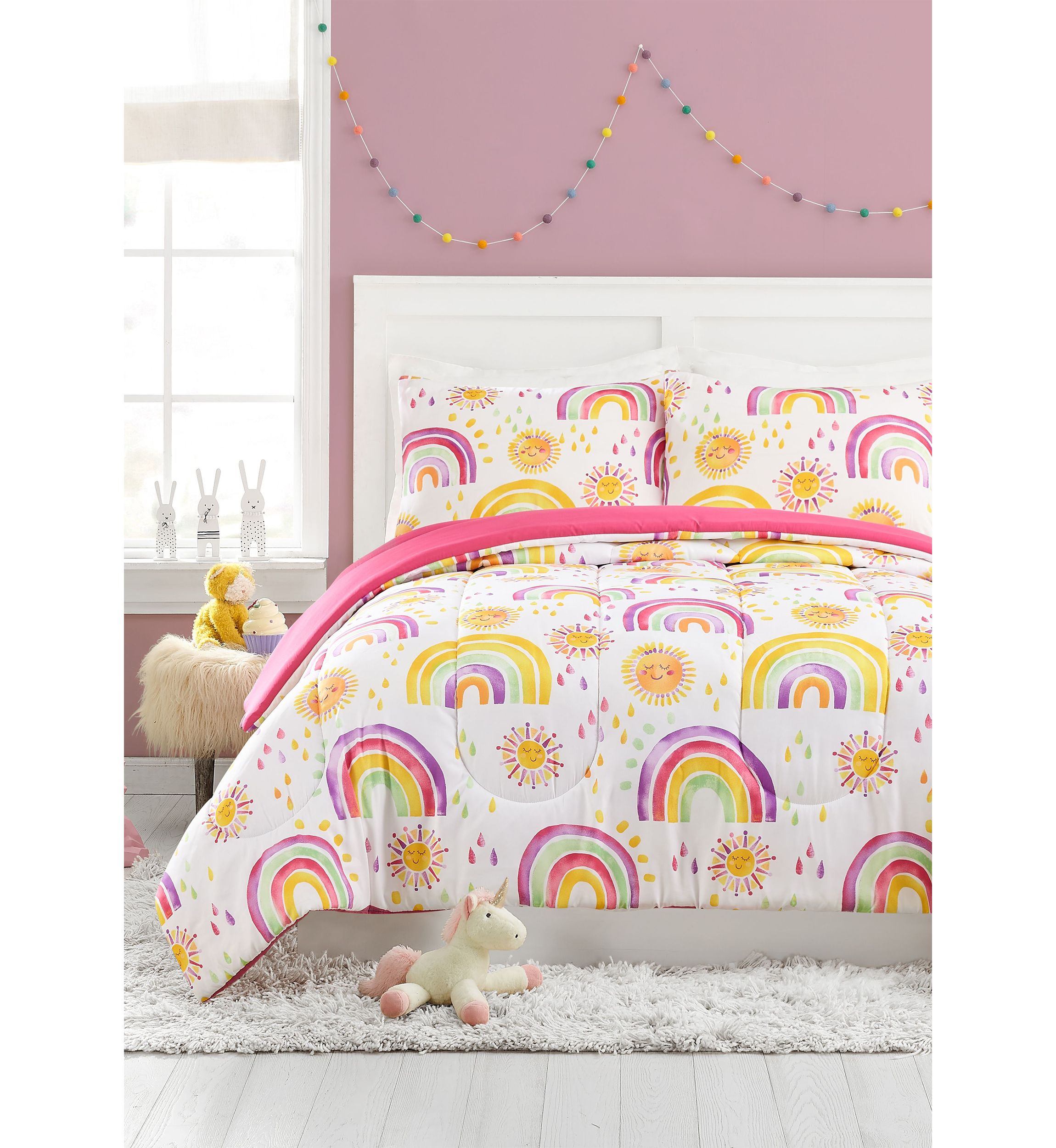 Rainbows and Suns Comforter Set