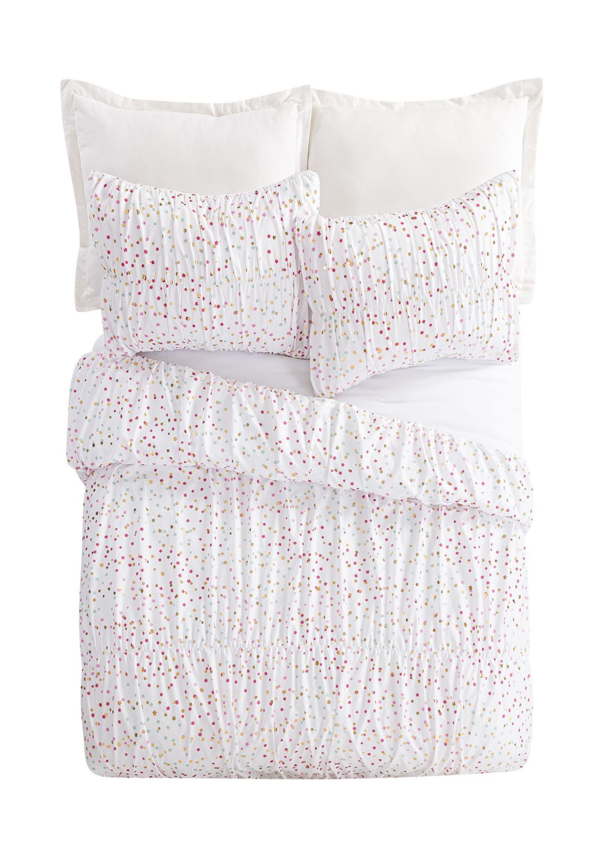 Iridescent Stars Comforter Set